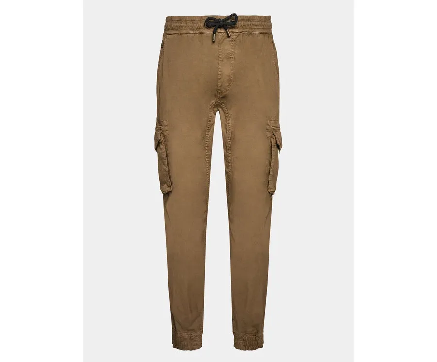 obrazek 1 Alpha Industries Joggery Twill 116202 Beżowy Regular Fit
