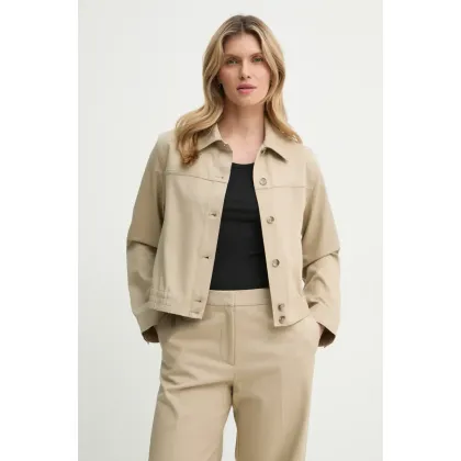 Zdjęcie Samsoe Samsoe kurtka SAESMELLA damska kolor beżowy przejściowa F25100009