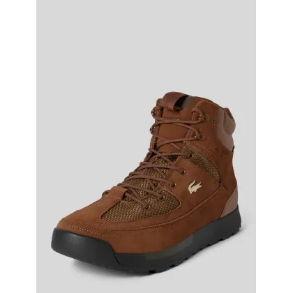 Zdjęcie Buty skórzane z aplikacjami z logo model ‘URBAN BREAKER’