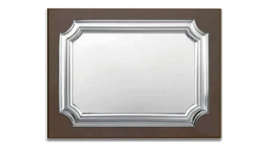 picture 1 A unique decorative plate 15x20 cm in silver