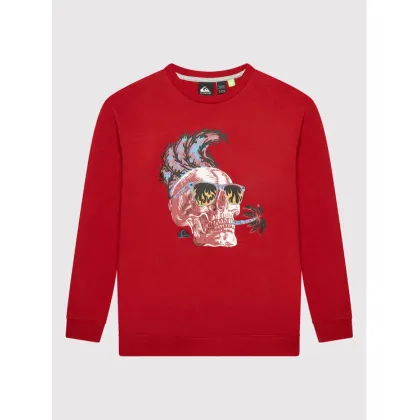 Zdjęcie Quiksilver Bluza Smoke EQBFT03791 Czerwony Regular Fit