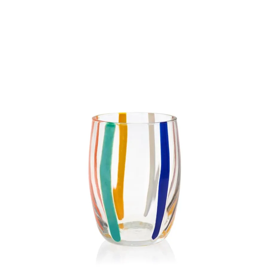 obrazek 1 Kolorowy komplet 6 szklanek do degustacji napojów (11 cm)