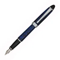 Picture Blue Ipsilon Lacca fountain pen - Aurora