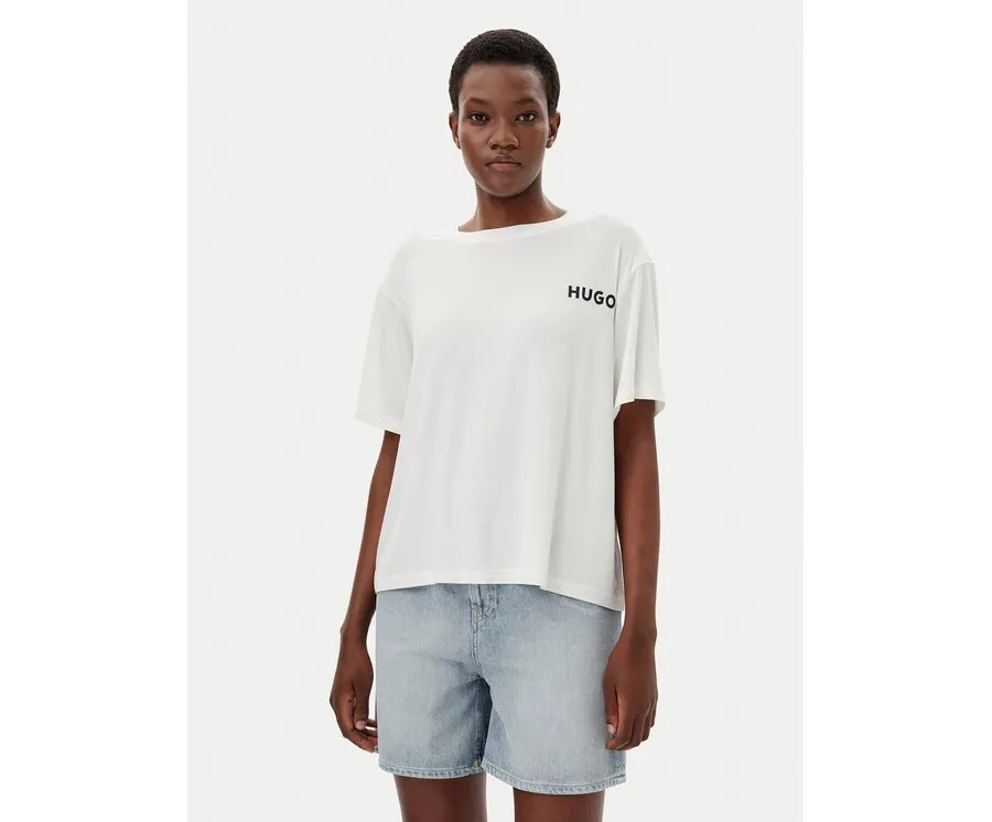 obrazek 1 HUGO T-Shirt Unite 50490707 Biały Relaxed Fit