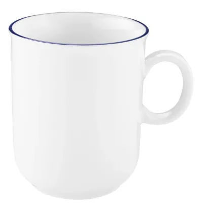 Zdjęcie Piękny biały porcelanowy kubek w stylu nowoczesnym - Seltmann Weiden