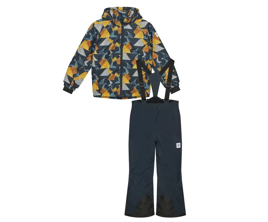 obrazek 1 Color Kids Komplet narciarski 741741 Pomarańczowy Regular Fit