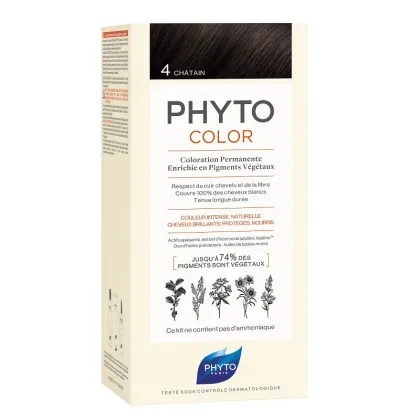 Zdjęcie Phyto Phytocolor Farba do włosów, 4 Kasztan