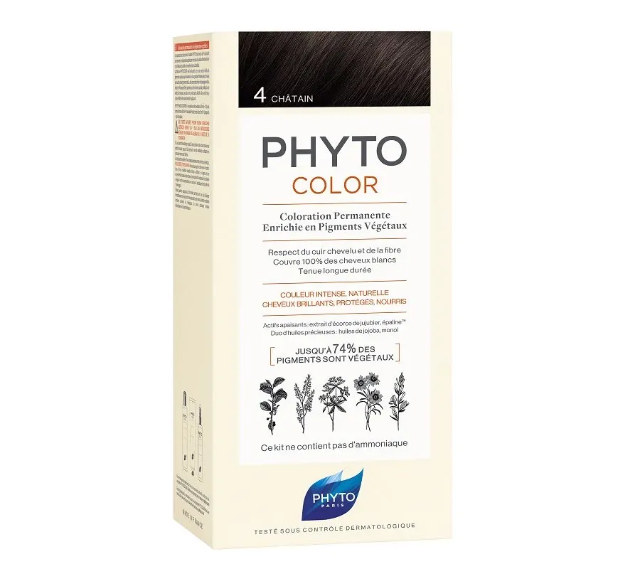 obrazek 1 Phyto Phytocolor Farba do włosów, 4 Kasztan