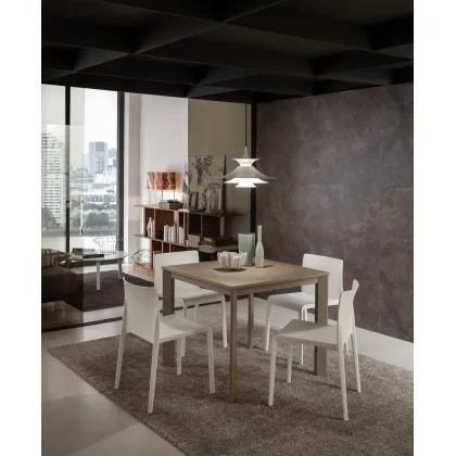 Zdjęcie Stylowy rozszerzalny stół obiadowy z Włoch do wyjątkowej jadalni - La Primavera