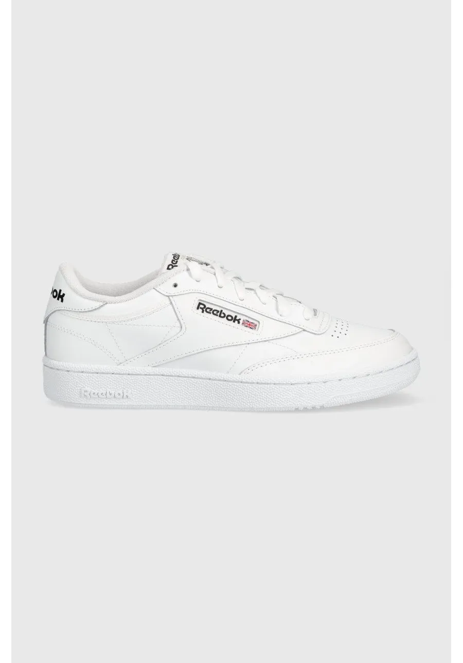 obrazek 1 Reebok Classic sneakersy skórzane CLUB C 85 GZ1605 kolor biały GZ1605-FTW/FT/BL