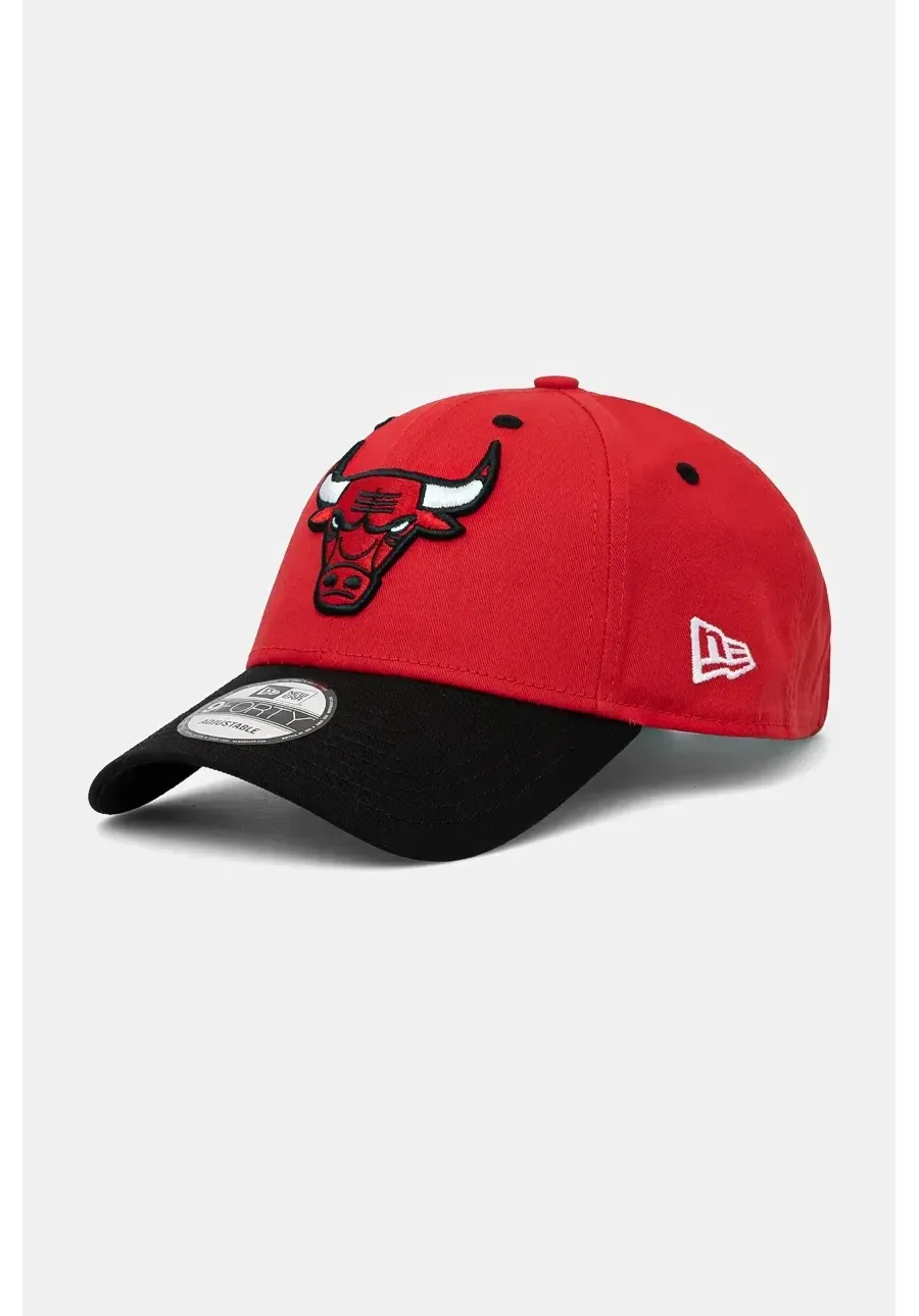 obrazek 1 New Era czapka z daszkiem bawełniana NBA SIDE PATCH 9FORTY® CHICAGO BULLS kolor czerwony z aplikacją 60565137