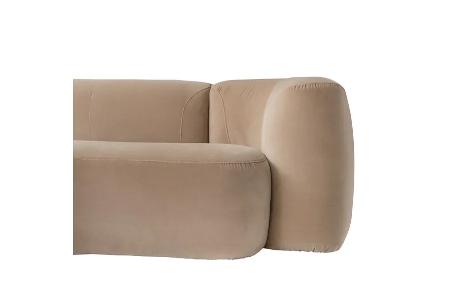 obrazek 4 Brązowa stylowa sofa do salonu – Daytona