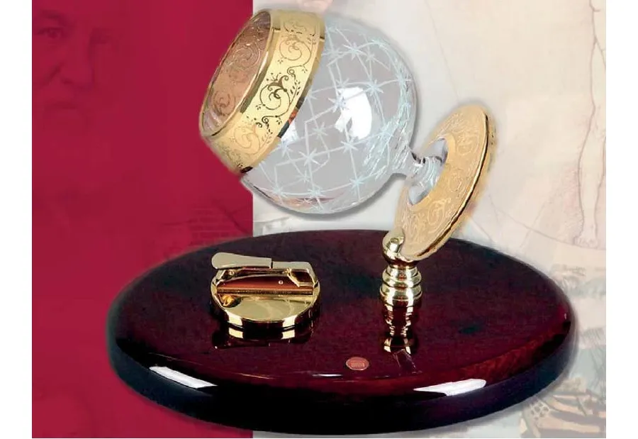 picture 1 Desk Set/Brandy Glass Napoleon