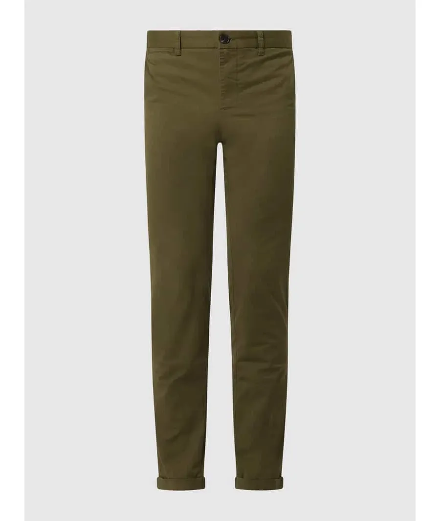 obrazek 1 Chinosy z dodatkiem streczu model ‘Liam’