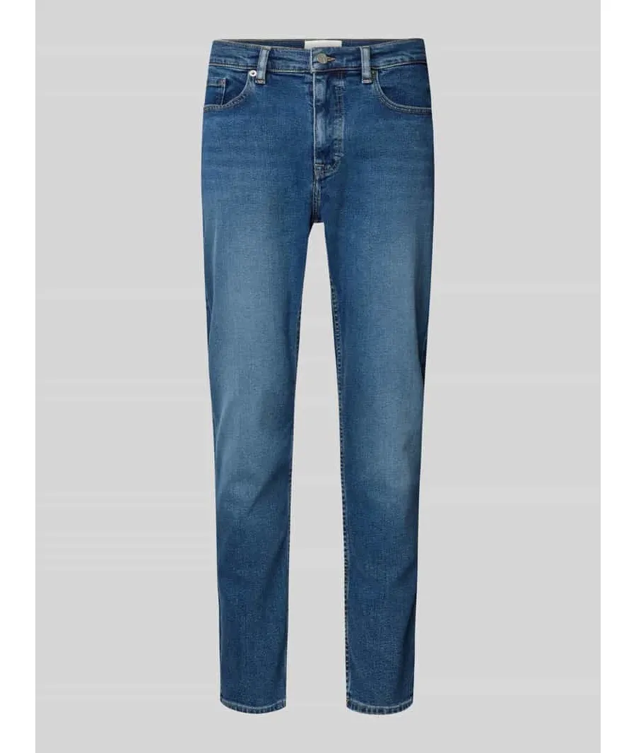 obrazek 1 Jeansy o kroju tapered fit z 5 kieszeniami model ‘AARJO TARPA’