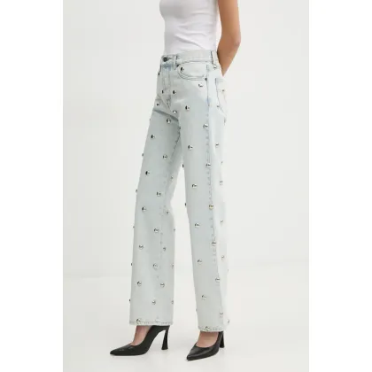 Zdjęcie Fiorucci jeansy damskie high waist U01FMDJE075DN06DN08