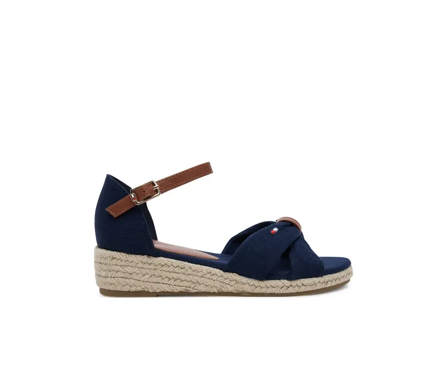 obrazek 1 Tommy Hilfiger Espadryle T3A7-33801-0048 M Granatowy