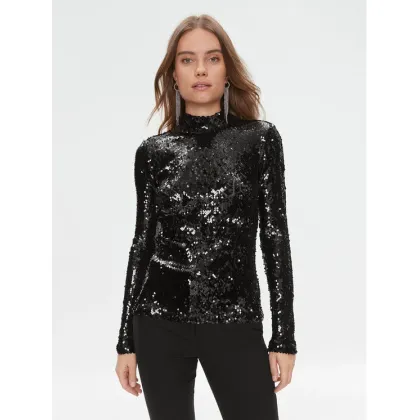 Zdjęcie Bruuns Bazaar Bluzka BBW3694 Czarny Regular Fit