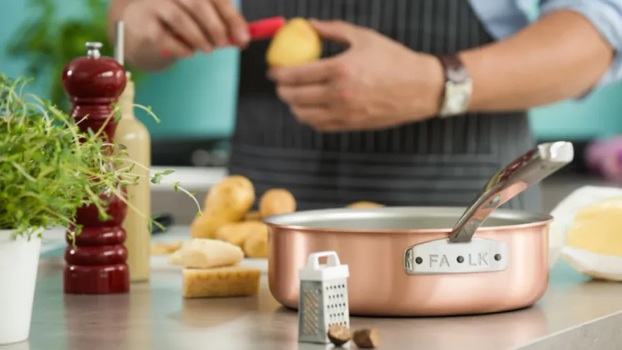 obrazek 4 Patelnia sauté o średnicy 20 cm do kuchenek indukcyjnych lub gazowych