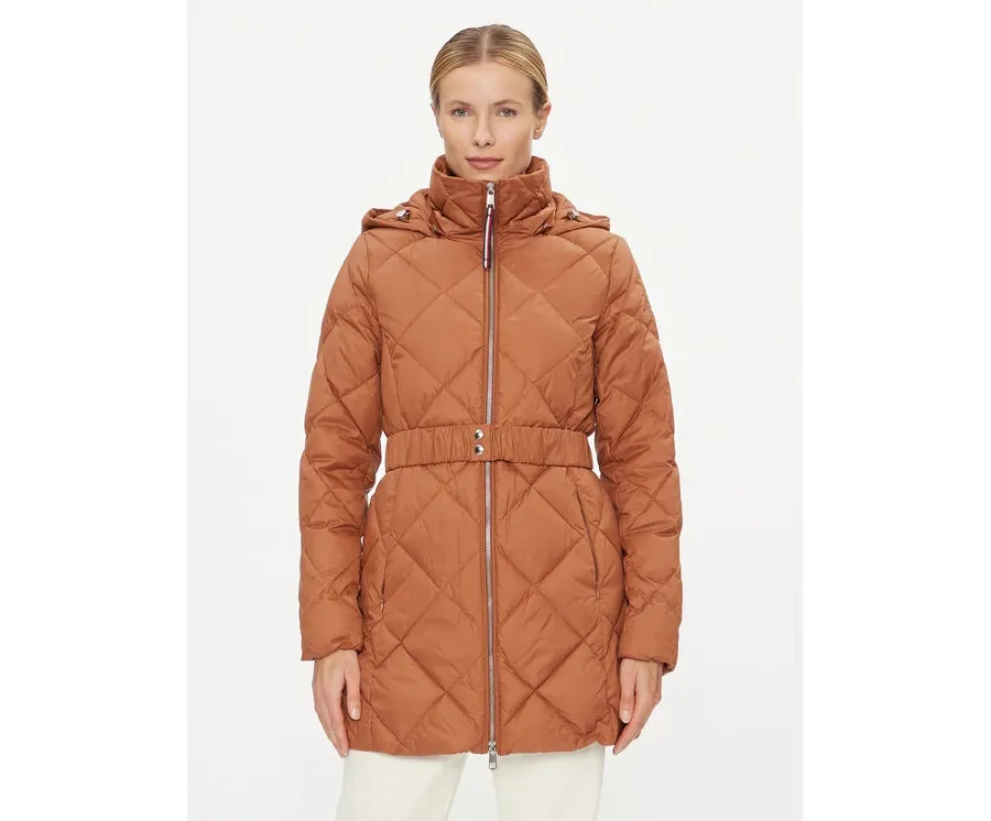 obrazek 1 Tommy Hilfiger Kurtka zimowa Elevated WW0WW40326 Brązowy Regular Fit