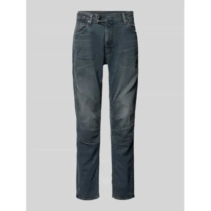Zdjęcie Jeansy o kroju slim fit z efektem znoszenia model ‘MOTO CROSS 3D’