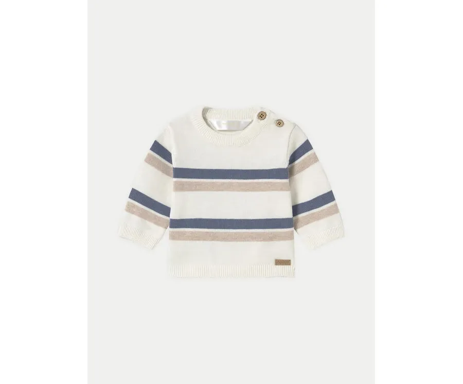 obrazek 1 Mayoral Sweter 1391 Écru Regular Fit