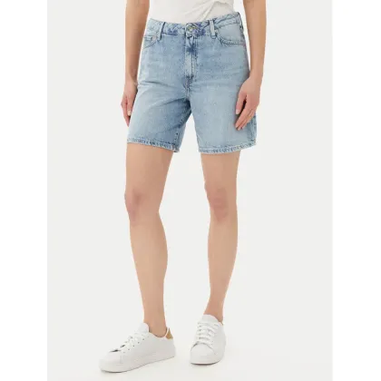 Zdjęcie Tommy Hilfiger Szorty jeansowe WW0WW45505 Błękitny Regular Fit
