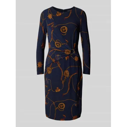 Zdjęcie LAUREN RALPH LAUREN Sukienka codzienna 250957702 Granatowy Slim Fit