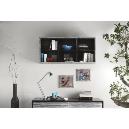 Zdjęcie Wiszący regał na książki z 6 przegrodami - Zanini