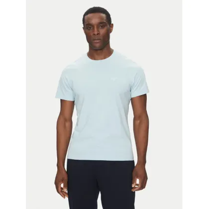 Zdjęcie Barbour T-Shirt Essential Sports MTS0331BU17 Błękitny Tailored Fit