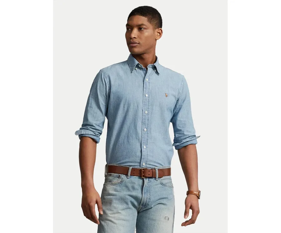 obrazek 1 Polo Ralph Lauren Koszula jeansowa 710792042001 Niebieski Custom Fit
