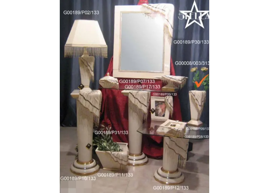 obrazek 1 Dekoracyjny ceramiczny wazon z perłami