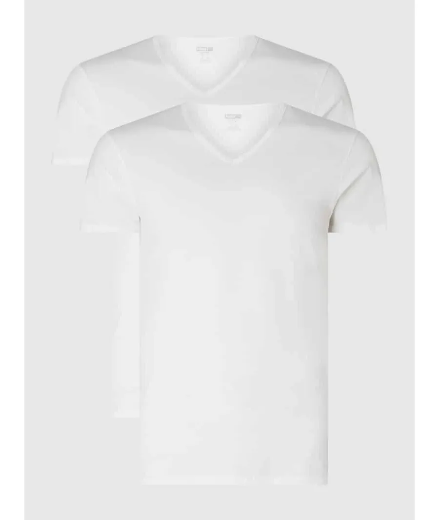 obrazek 1 T-shirt o kroju regular fit w zestawie 2 szt.