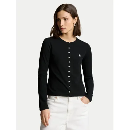 Zdjęcie Polo Ralph Lauren Kardigan 211941175002 Czarny Slim Fit