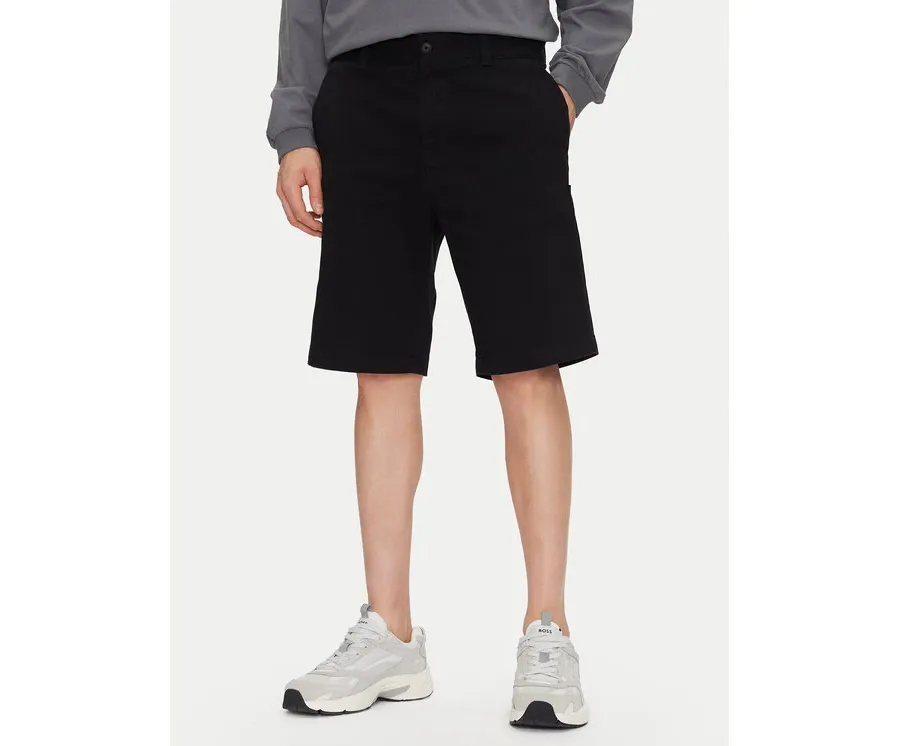 obrazek 1 HUGO Szorty materiałowe Dante242 50510605 Czarny Regular Fit
