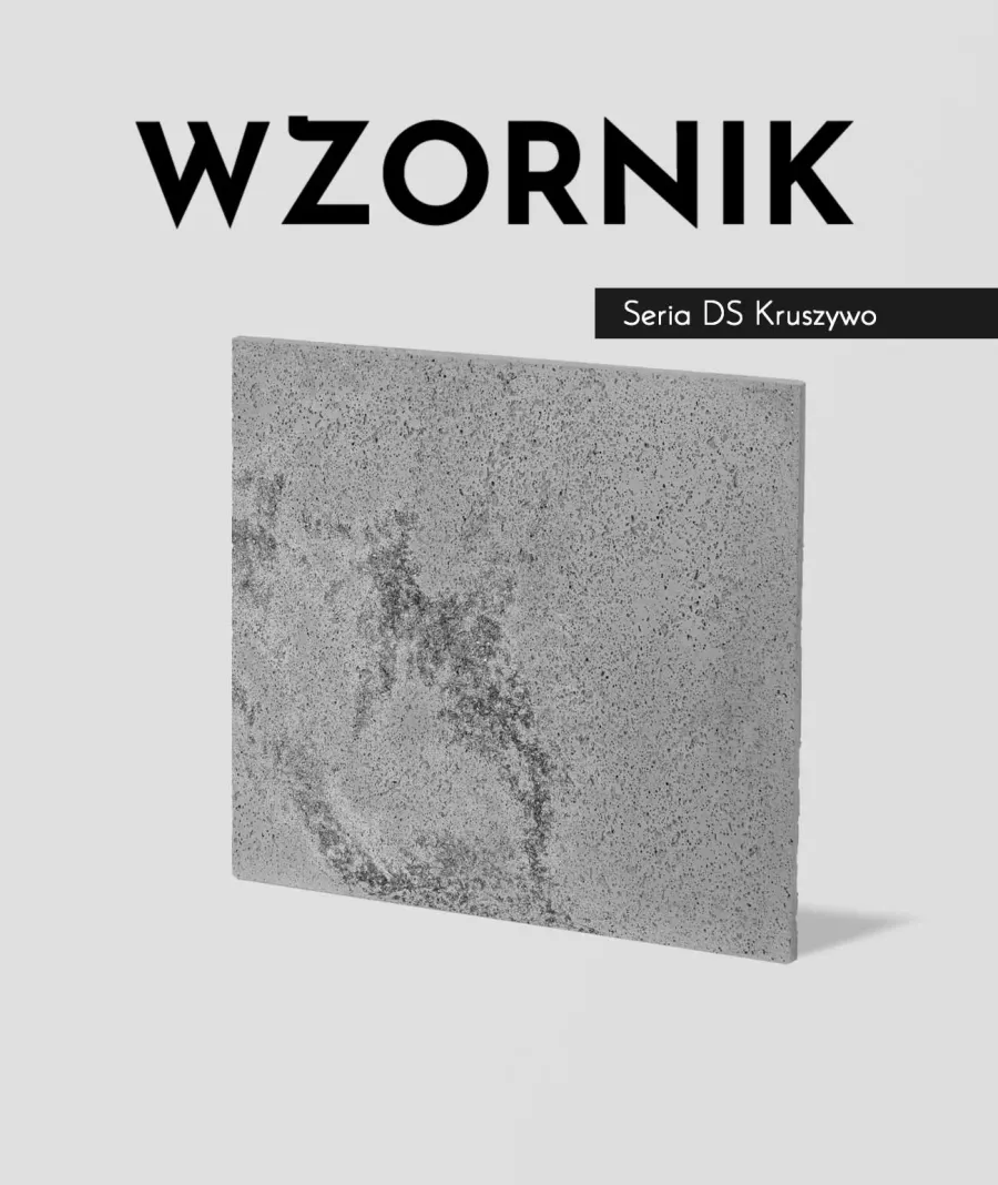 obrazek 1 Wzornik DS - (ciemny popiel, czarne kruszywo, duża porowatość) - beton architektoniczny