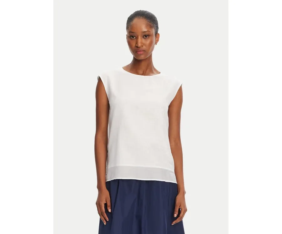 obrazek 1 Marella Bluzka Zinco 2515111072 Biały Regular Fit