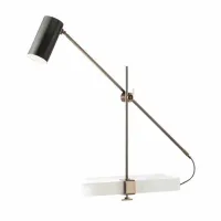 Picture Brass table lamp with bronze finishing - Luxury Products