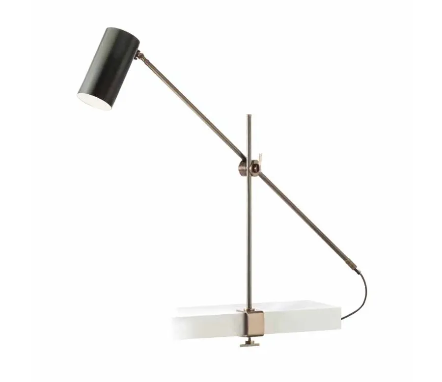 picture 1 Brass table lamp with bronze finishing - Luxury Products