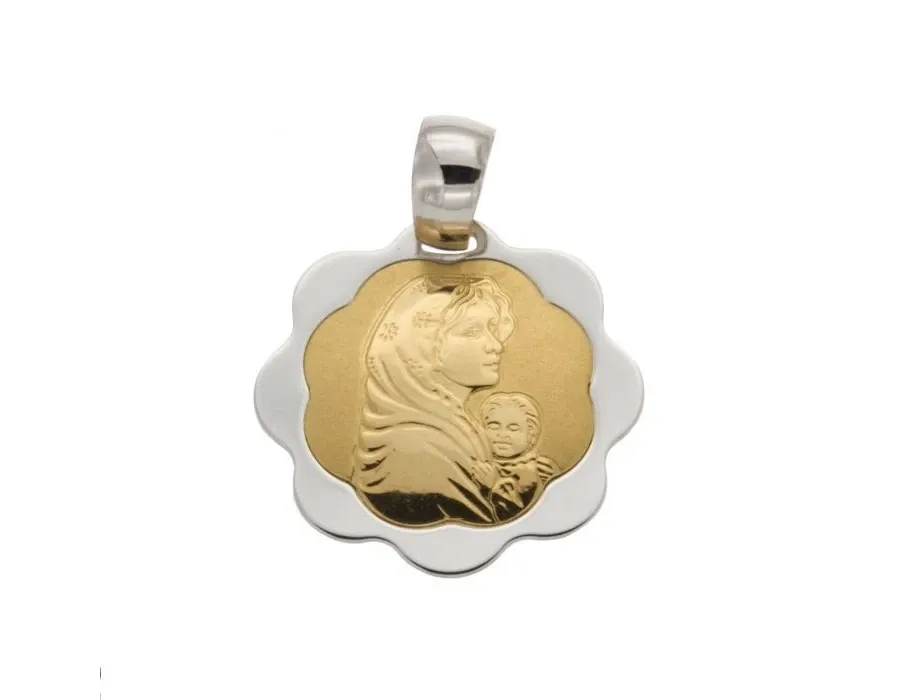 obrazek 1 Piękna Madonna z Dzieciątkiem wym.17x17mm.