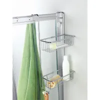 Picture Double shower shelf with additional hook – Stilhaus