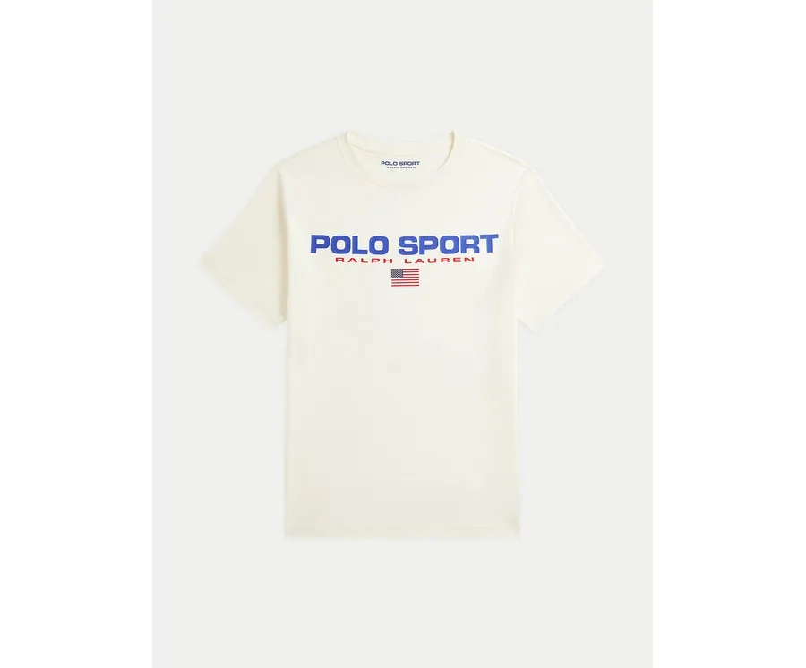 obrazek 1 Polo Ralph Lauren T-Shirt 323837629010 Écru Regular Fit