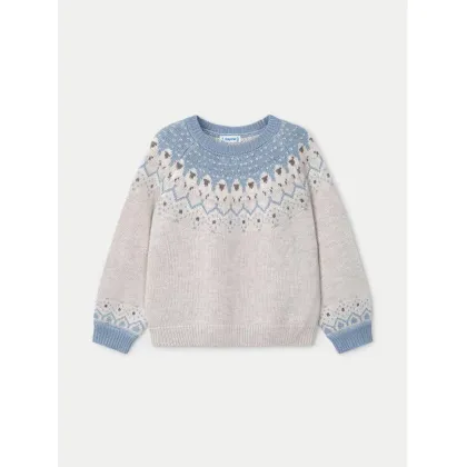 Zdjęcie Mayoral Sweter 4358 Szary Regular Fit