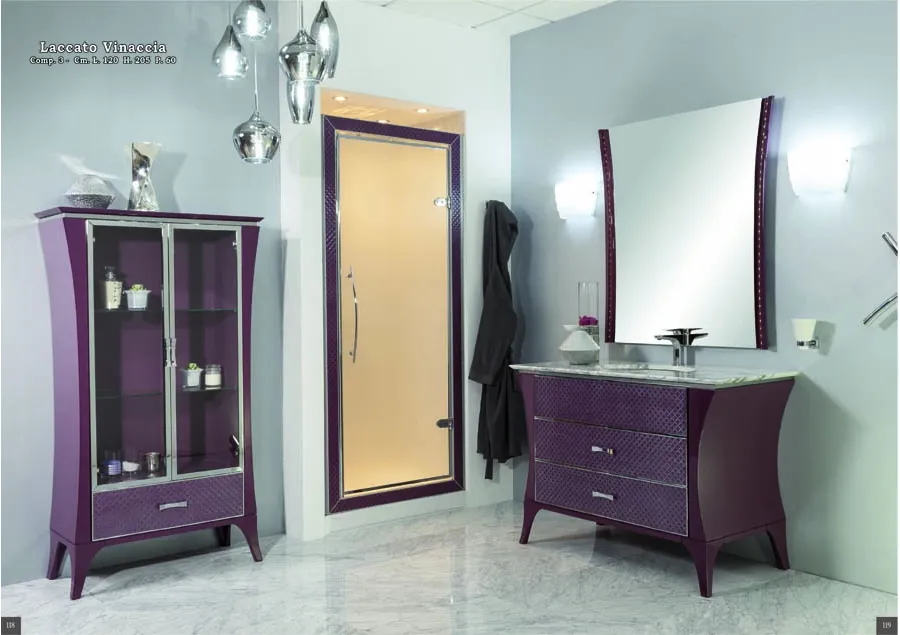 obrazek 1 Designerska szafka łazienkowa od włoskiego producenta
