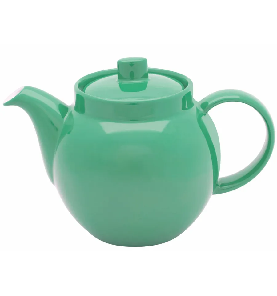 obrazek 1 Zielony porcelanowy dzbanek do herbaty z kolorowej unikalnej kolekcji - Vista Alegre