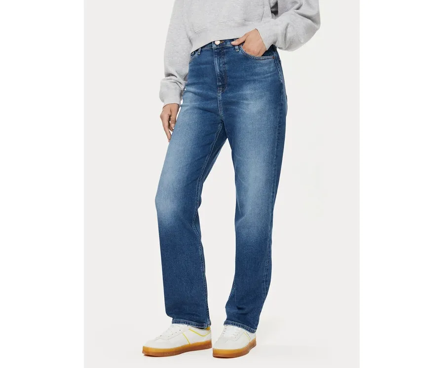 obrazek 1 Tommy Jeans Jeansy Julie DW0DW17614 Granatowy Straight Fit