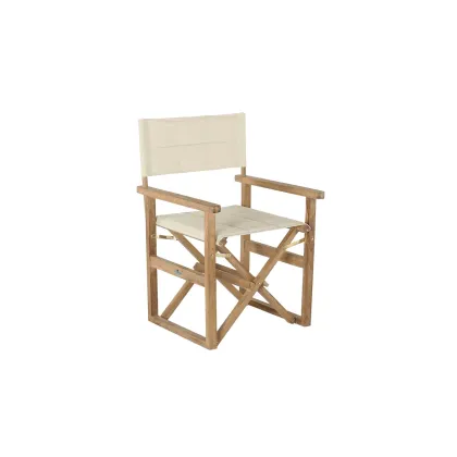 Zdjęcie Ogrodowe składane krzesło Regista z drewna tekowego