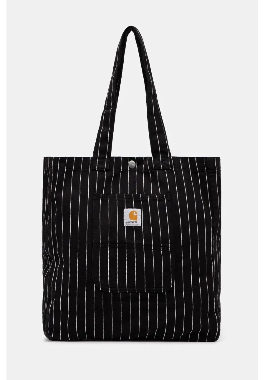 obrazek 1 Carhartt WIP torba bawełniana Hendry Tote kolor czarny I034788