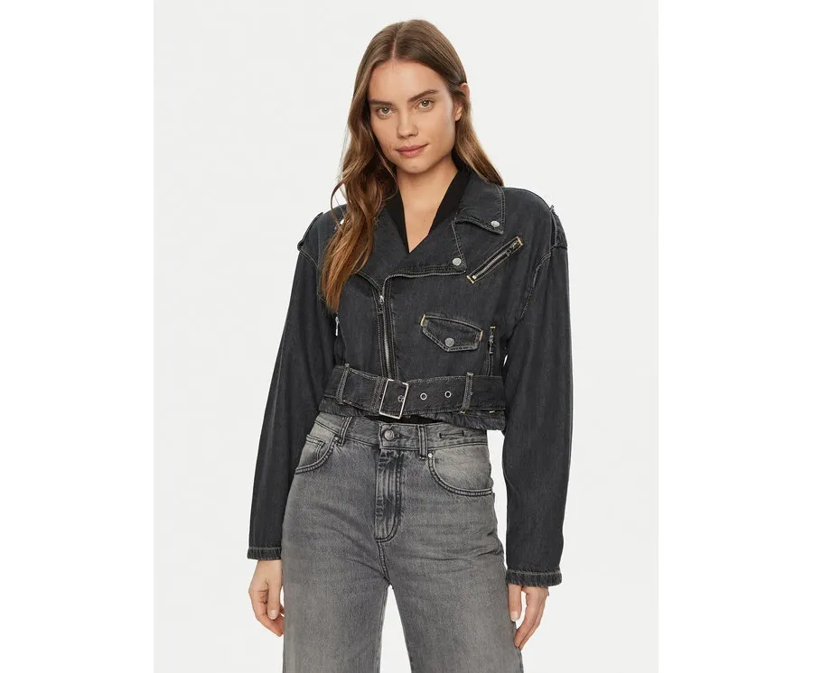 obrazek 1 Guess Kurtka jeansowa W5RN58 D5LF1 Granatowy Regular Fit