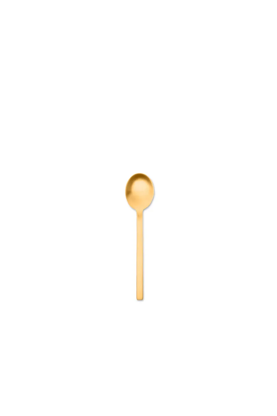 obrazek 3 Designerska włoska łyżeczka do espresso Stile Ice Oro - komplet 6 szt.